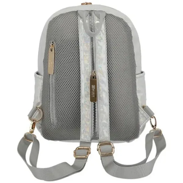 Spirit: Zaino scolastico arrotondato bianco Lizzy, 27x12,5x33 cm immagine 2