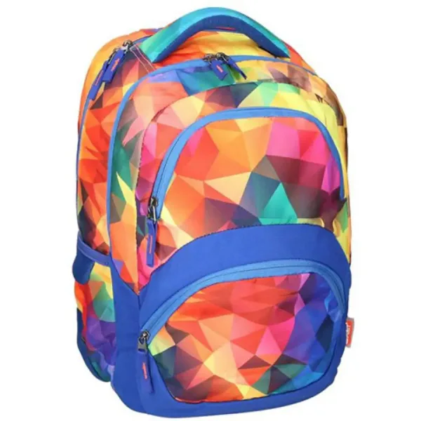 Spirit: Zaino scolastico arrotondato colorato Freedom immagine 1