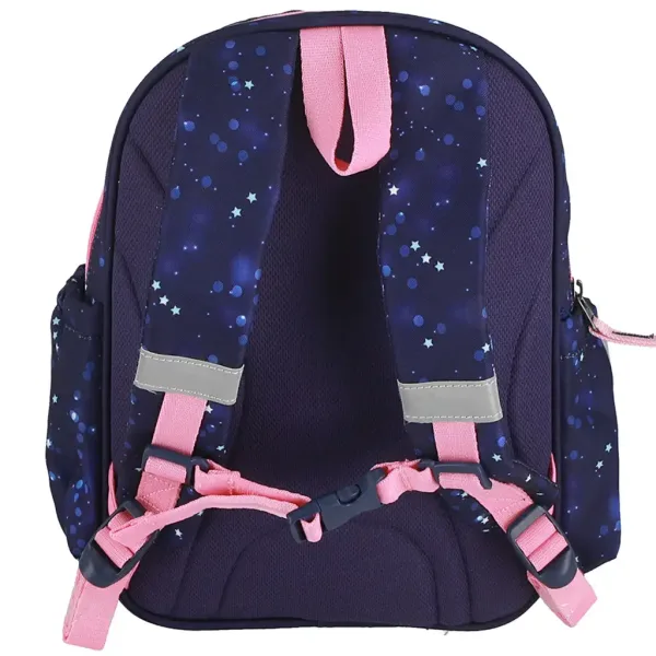 Spirit: Zaino scolastico arrotondato con fantasia cavallo bianco, 24x13x31cm. immagine 3