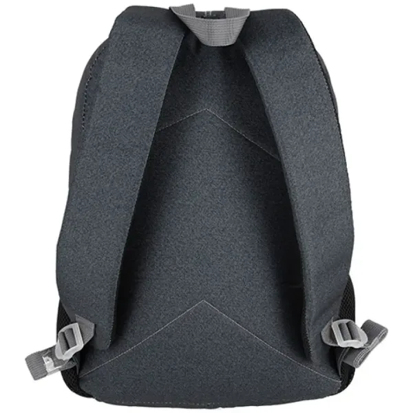 Spirit: Zaino scolastico grigio arrotondato, zaino immagine 2