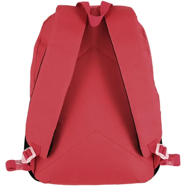 Spirit: Zaino scolastico rosso arrotondato Shade, zaino 43x29x21cm immagine 2