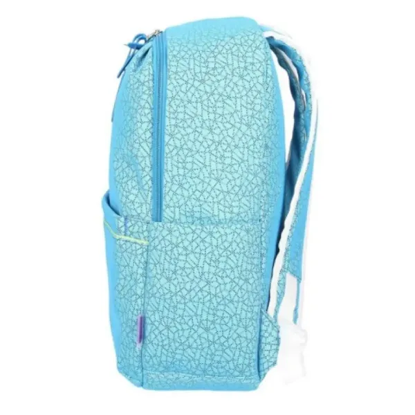 Spirit: Zaino scolastico ultraleggero in mesh con motivo blu, 43x28x13cm immagine 3