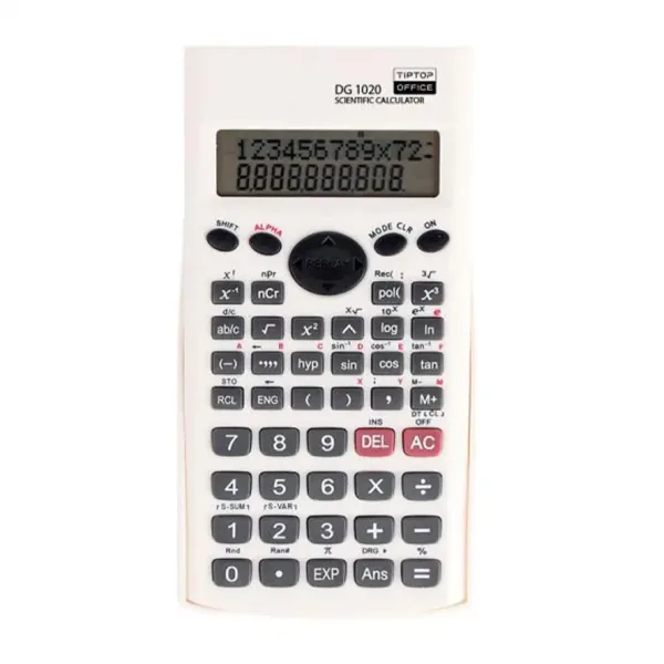 Spirit: calcolatrice DG-1020 colore bianco immagine 1