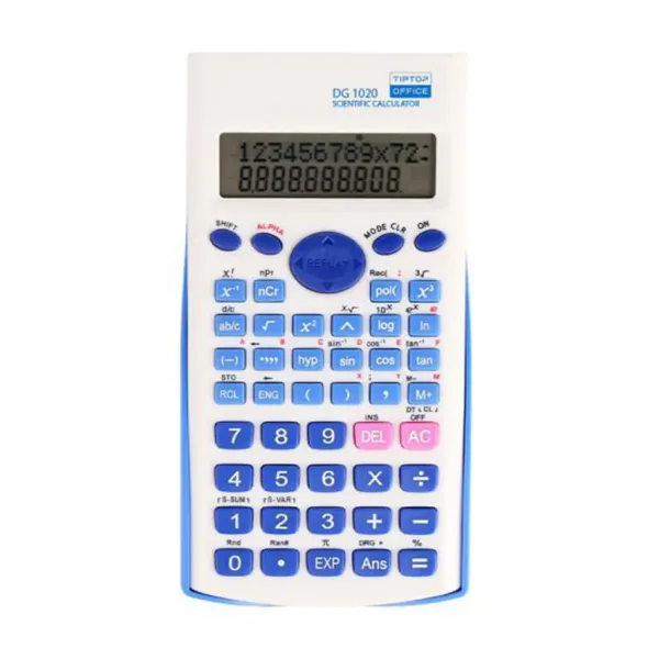 Spirit: calcolatrice DG-1020 colore blu immagine 1