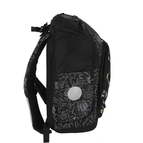 Spirit: zaino scolastico a tema basket, set da 4 pezzi 32x19x44 cm immagine 2
