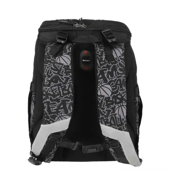 Spirit: zaino scolastico a tema basket, set da 4 pezzi 32x19x44 cm immagine 3