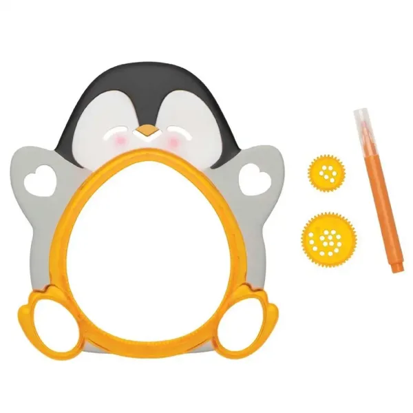 Spirografo: Set creativo amici del disegno - Pinguino immagine 2