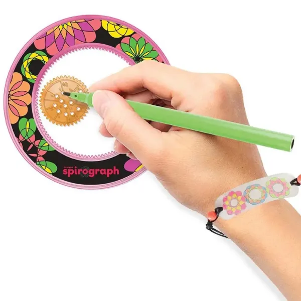 Spirografo: Set creativo di gioielli termoadesivi immagine 2