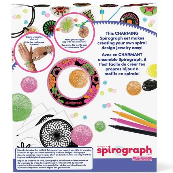 Spirografo: Set creativo di gioielli termoadesivi immagine 3