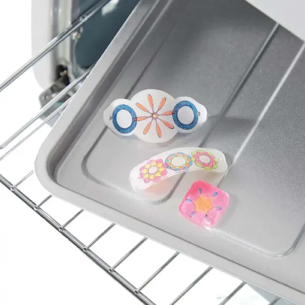 Spirografo: Set creativo di gioielli termoadesivi immagine 5