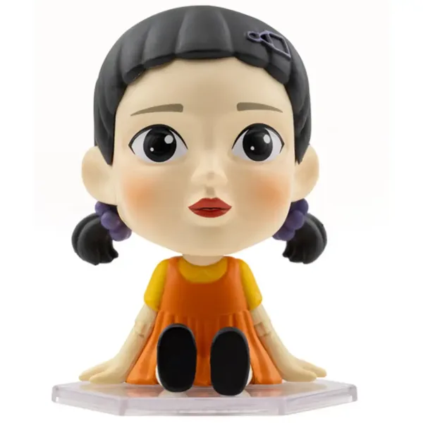 Squid Game Bobble Hero Young-Hee figura 7 cm immagine 2