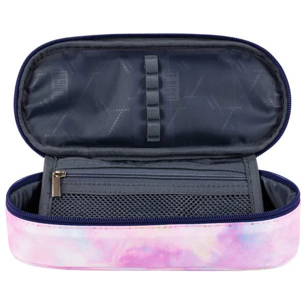 St.Right: Astuccio ovale rosa pastello Pink Sky 23 cm immagine 2