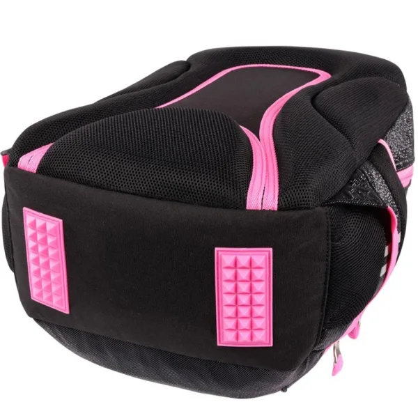 St.Right Black Glitter zaino scolastico, zaino BP26 39x27x17cm immagine 3