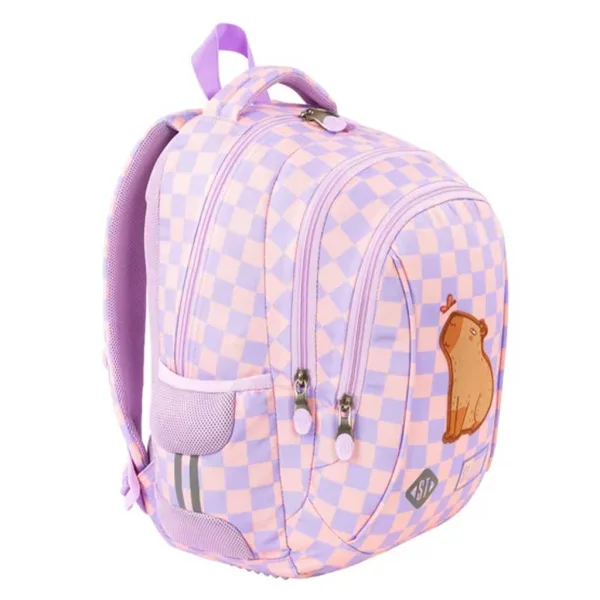 St.Right Chill Capybara zaino scolastico BP26 39x27x17 cm immagine 2