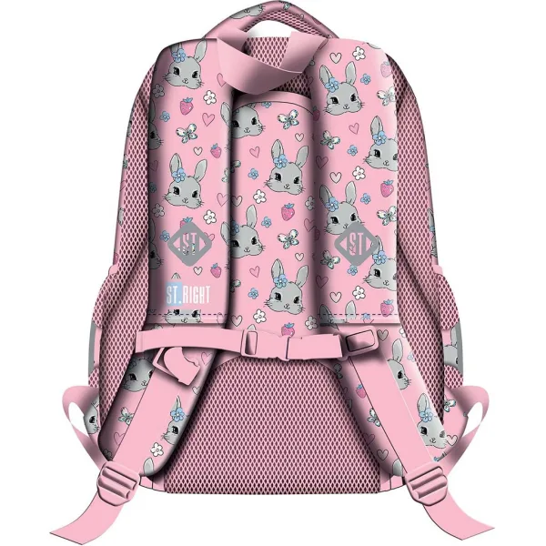 St.Right Cute Rabbit zaino scolastico ergonomico, zaino BP26 39x27x17cm immagine 2