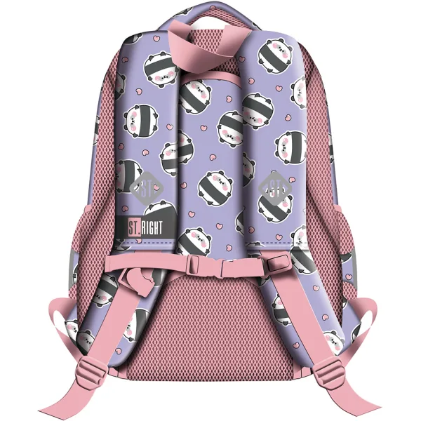 St.Right Happy Panda zaino scolastico, zainetto BP26 39x27x17 cm immagine 2