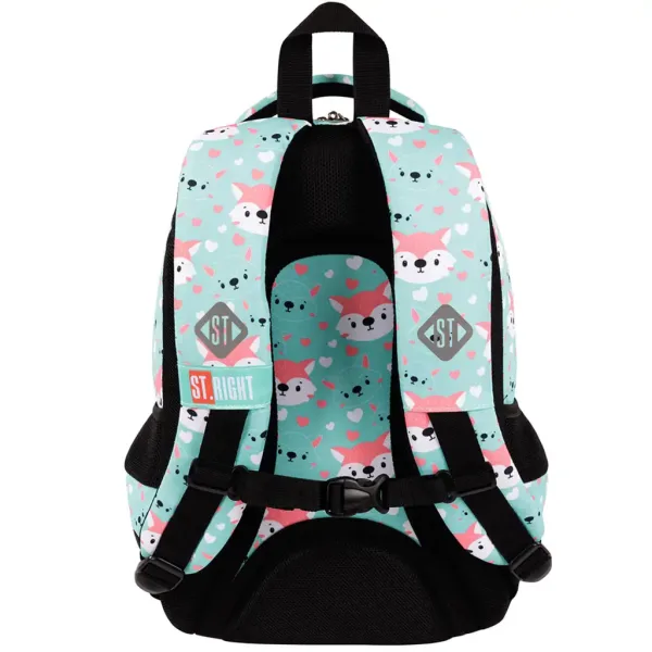 St.Right Lovely Foxy zaino ergonomico per la scuola, zaino BP26 39x27x17cm immagine 3