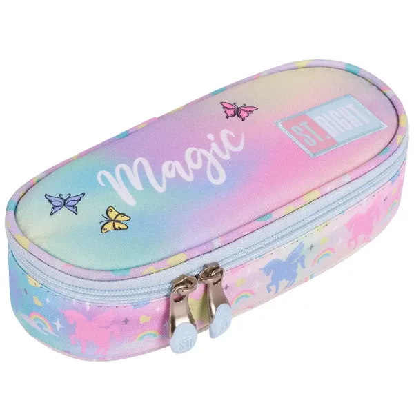 St.Right Magic Unicorn astuccio ovale PC01 23x9,5x6cm immagine 1