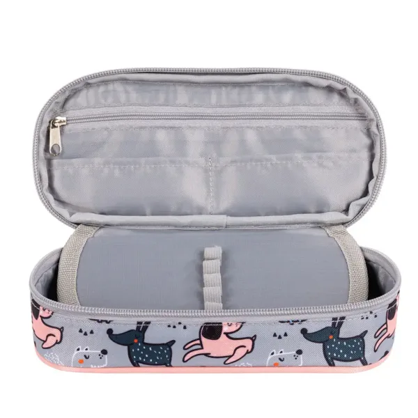 St.Right My Little Friends Grey York astuccio ovale 23cm immagine 2