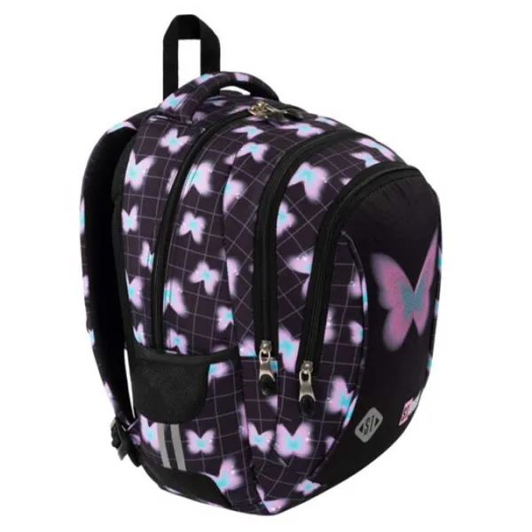 St.Right Pastel Butterfly cartella scolastica, zaino BP26 39x27x17 cm immagine 3