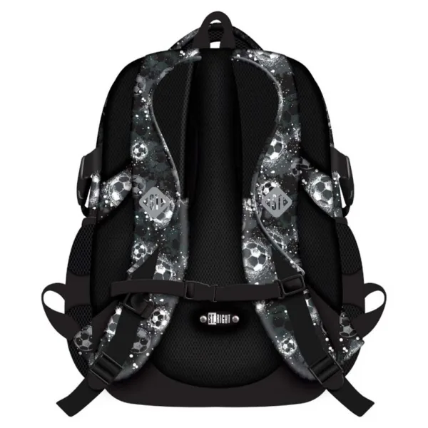 St.Right Silver Goal borsa scolastica, zaino BP04 43x32x20cm immagine 2