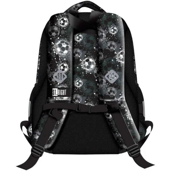 St.Right Silver Goal zaino scolastico BP26 39x27x17 cm immagine 2