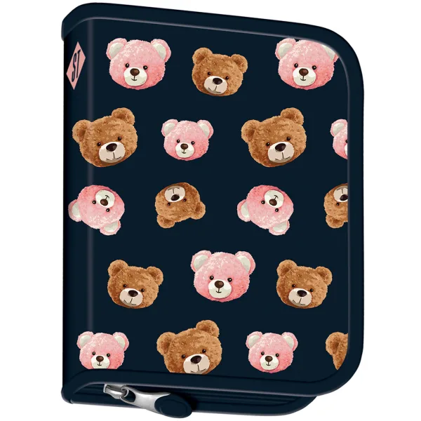 St.Right astuccio pieghevole con motivo orsetto Teddy bear PC03 20,5x14x3,5 cm immagine 2