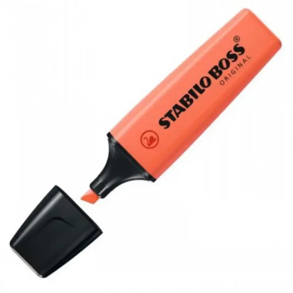 Stabilo: BOSS Original Evidenziatore Pastello in colore corallo tenue 2-5mm immagine 2