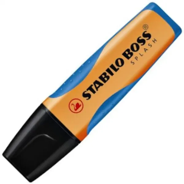 Stabilo: BOSS SPLASH evidenziatore 2-5mm colore arancione immagine 1