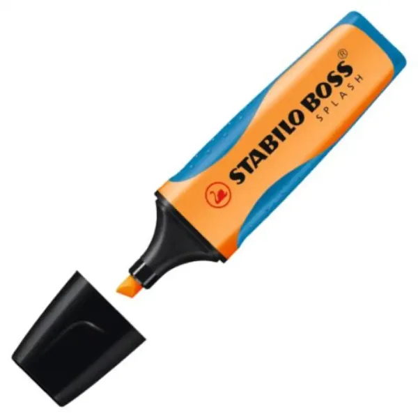 Stabilo: BOSS SPLASH evidenziatore 2-5mm colore arancione immagine 2