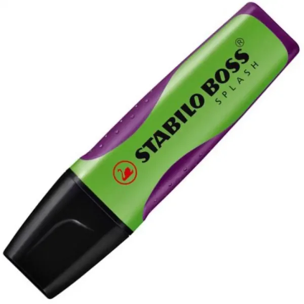 Stabilo: BOSS SPLASH evidenziatore 2-5mm colore verde immagine 1