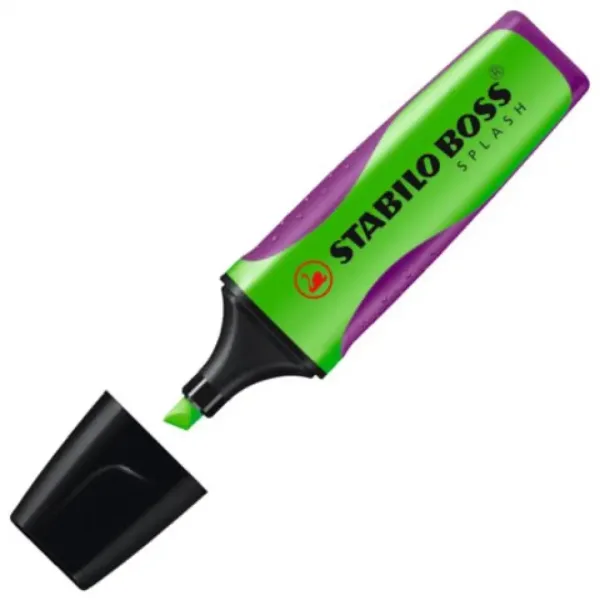 Stabilo: BOSS SPLASH evidenziatore 2-5mm colore verde immagine 2