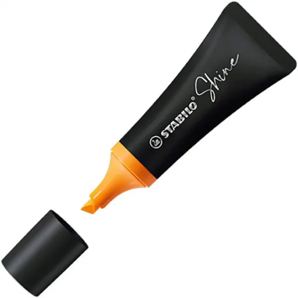 Stabilo: Evidenziatore Shine colore arancione immagine 1