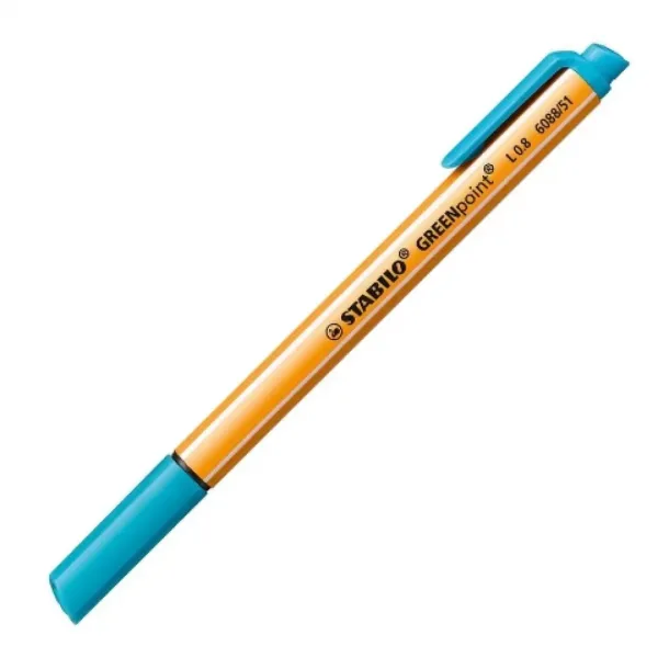 Stabilo: GREENpoint pennarello 0,8mm colore turchese immagine 1