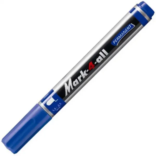 Stabilo: Mark-4-All pennarello a sfera ad alcol colore blu immagine 1