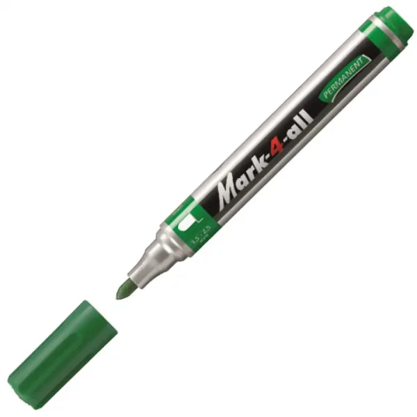 Stabilo: Mark-4-All pennarello a sfera ad alcol colore verde immagine 2