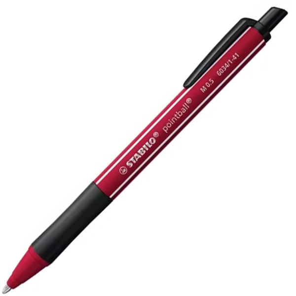Stabilo: NatureCOLORS Wildflowers Edition penna a sfera blu di colore bordeaux immagine 1