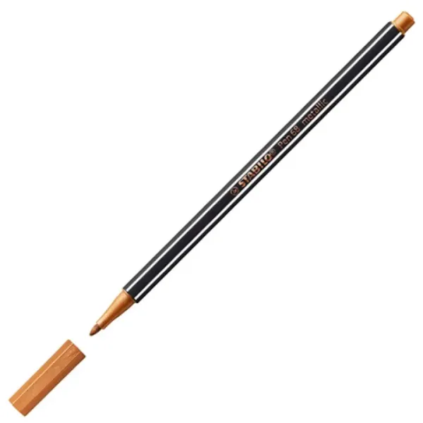 Stabilo: Pen 68 1,4mm pennarello in fibra color rame metallizzato immagine 1