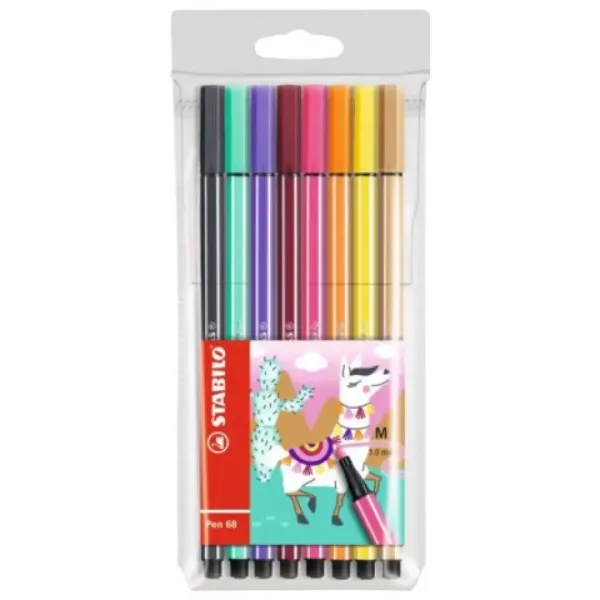 Stabilo: Pen 68 lama 8 pezzi set di pennarelli colorati immagine 1