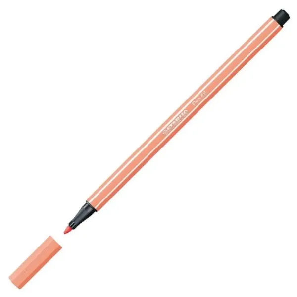 Stabilo: Pen 68 pennarello a pennello colore chiaro con punta da 1 mm immagine 2