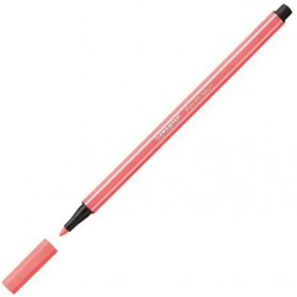 Stabilo: Pen 68 pennarello fluo rosso da 1mm immagine 2