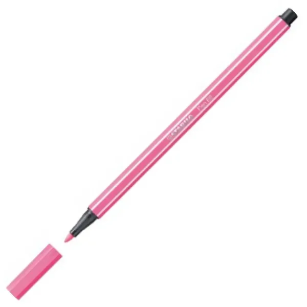 Stabilo: Pen 68 pennarello rosa chiaro da 1 mm immagine 2