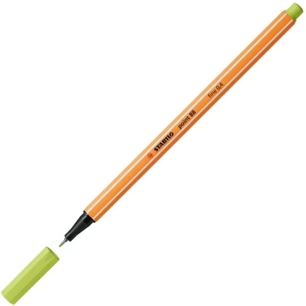 Stabilo: Point 88 fineliner 0,4 mm colore verde lime immagine 1