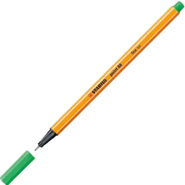 Stabilo: Point 88 penna a punta fine 0,4 mm color verde smeraldo immagine 2