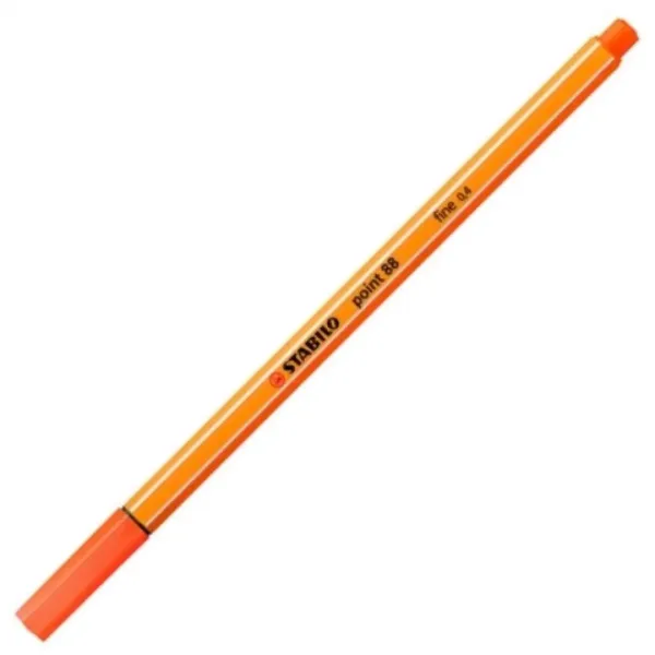 Stabilo: Point 88 penna a punta fine 0,4 mm in colore cinabro chiaro immagine 1