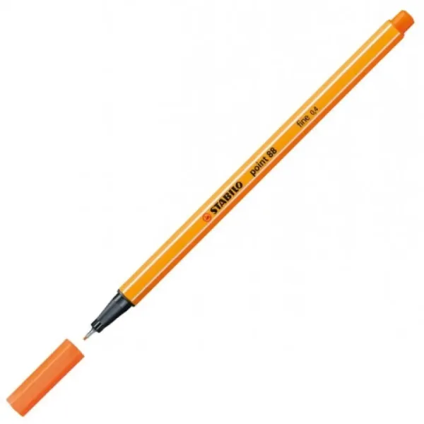 Stabilo: Point 88 penna a punta fine 0,4 mm in colore cinabro chiaro immagine 2