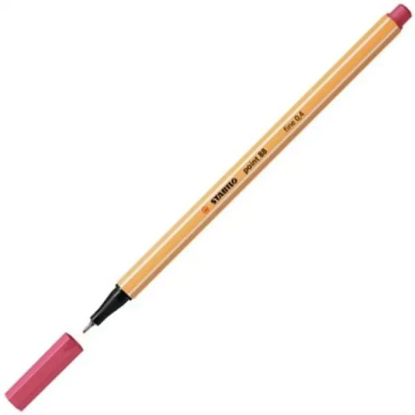 Stabilo: Point 88 penna a punta fine colore fragola immagine 1