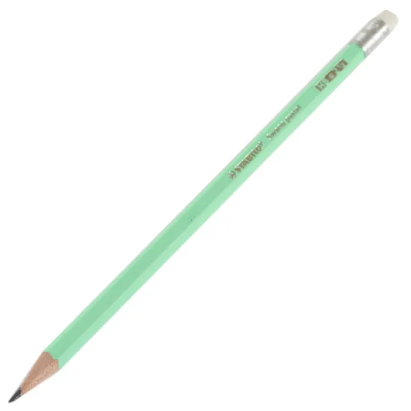 Stabilo: Swano matita in grafite HB, colore verde pastello, 1 pezzo immagine 1