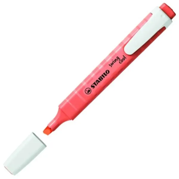 Stabilo: Swing Cool evidenziatore pastello corallo immagine 1