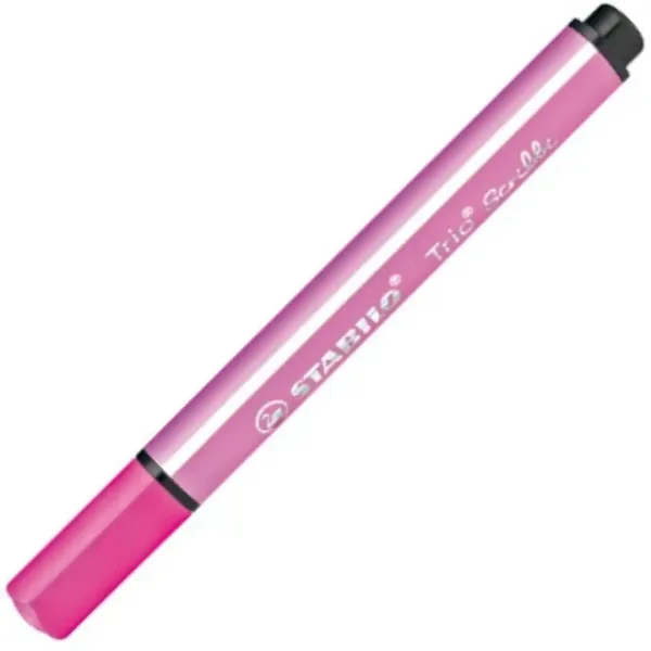 Stabilo: Trio Scribbi pennarello triangolare colore rosa immagine 1